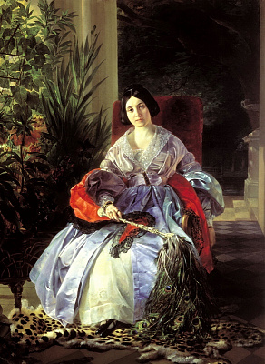 Картина Портрет найсвітлішої княгині Єлизавети Павлівни Салтикової - Брюллов Карл 
