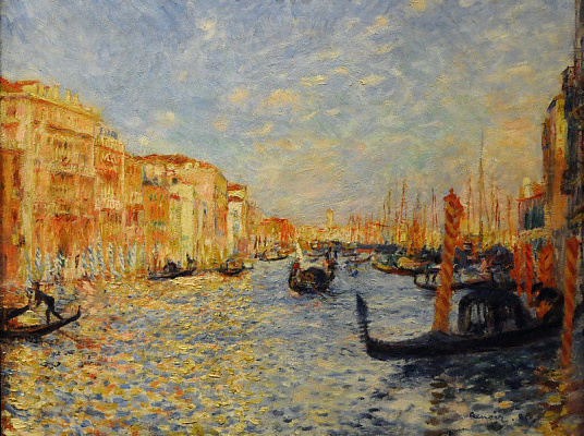 Картина Гранд-канал, Венеція - Ренуар П'єр Огюст 