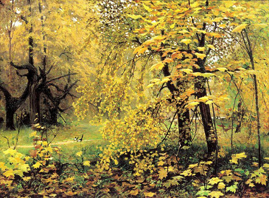 Картина Золота осінь - Остроухов Ілля 