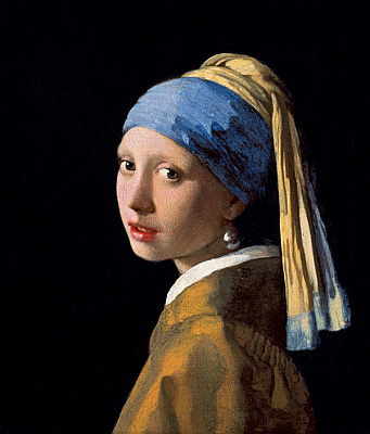 Картина Дівчина з перлинною сережкою - Вермеєр Ян 