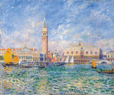 Картина Венеція. Палац Дожів - Ренуар П'єр Огюст 
