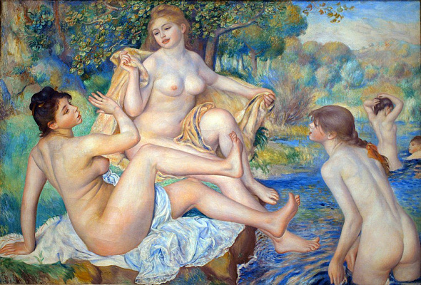 Картина Великі купальниці - Ренуар П'єр Огюст 